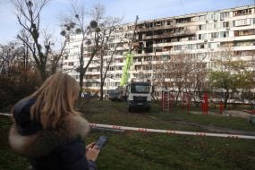 Наслідки обстрілу Києва