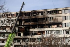 Наслідки обстрілу Києва