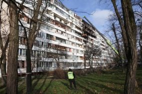 Наслідки обстрілу Києва