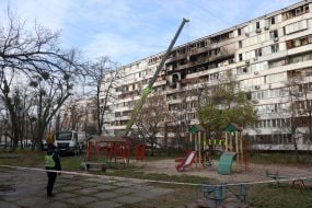 Наслідки обстрілу Києва