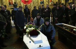 Farewell to fallen servicemen Myroslava Kopcha and Artur Vilchynsky