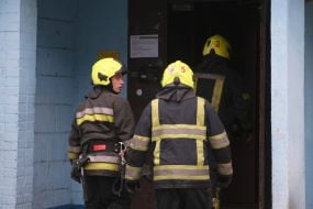 Последствия обстрела Киева