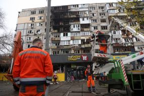 Последствия обстрела Киева