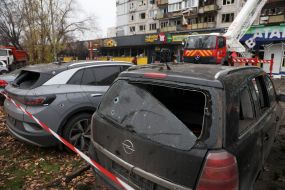 Наслідки обстрілу Києва