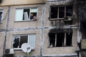 Наслідки обстрілу Києва