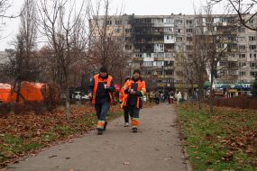 Наслідки обстрілу Києва