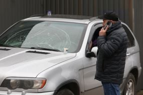 Наслідки обстрілу Києва