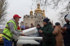 Наслідки обстрілу Києва