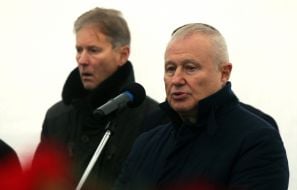 Леонід Буряк, Григорій Суркіс