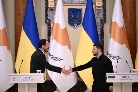 Зустріч Володимира Зеленського та Нікоса Христодулідіса