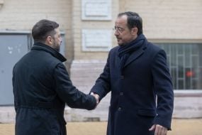 Встреча Владимира Зеленского и Никоса Христодулидиса