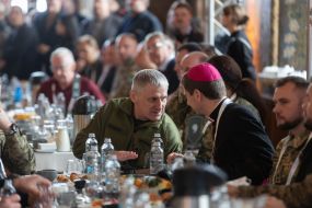 Participants of the second military prayer breakfast