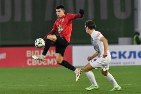 Игровой момент матча