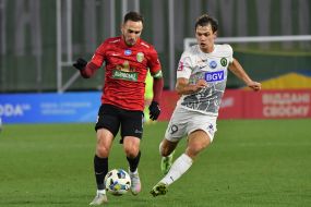 Игровой момент матча