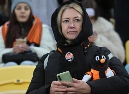 Вболівальники на трибунах