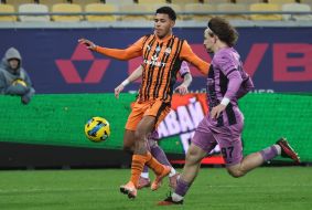 Игровой момент матча