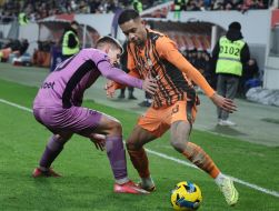 Игровой момент матча