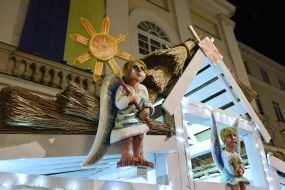 Christmas shop in Lviv