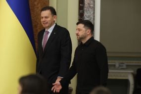 Volodymyr Zelenskyy, Luis Montenegro