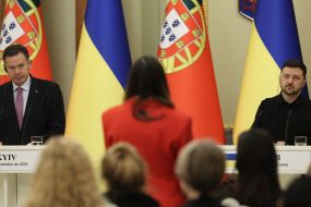 Volodymyr Zelenskyy, Luis Montenegro