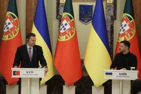 Volodymyr Zelenskyy, Luis Montenegro