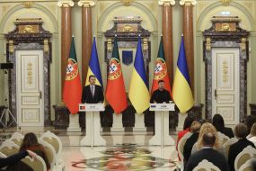 Volodymyr Zelenskyy, Luis Montenegro