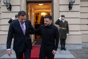 Владимир Зеленский и Луиш Монтенегру