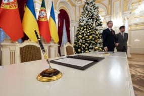 Зустріч Володимира Зеленського та Луїша Монтенегру