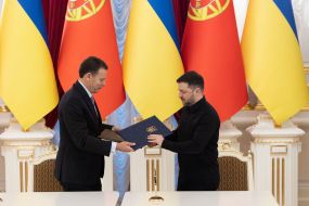 Володимир Зеленський та Луїш Монтенегру