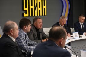 Участники пресс-конференции