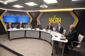 Участники пресс-конференции