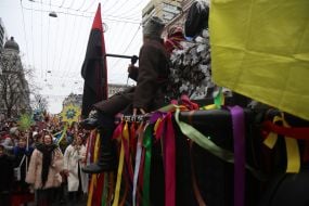 Рождественское шествие со звездами в Киеве