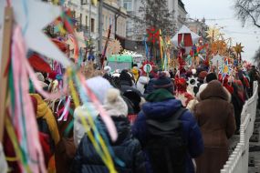 Рождественское шествие со звездами в Киеве