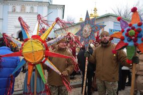 Рождественское шествие со звездами в Киеве