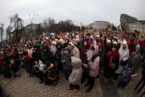 Рождественское шествие со звездами в Киеве