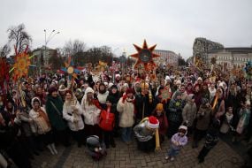 Рождественское шествие со звездами в Киеве