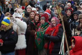 Рождественское шествие со звездами в Киеве