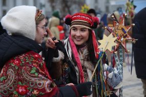 Рождественское шествие со звездами в Киеве