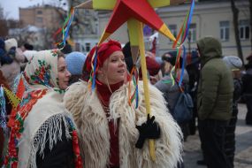 Рождественское шествие со звездами в Киеве