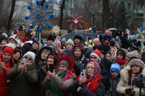 Рождественское шествие со звездами в Киеве
