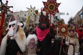 Рождественское шествие со звездами в Киеве