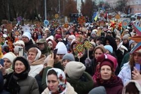 Рождественское шествие со звездами в Киеве