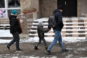 Последствия российского обстрела Киева