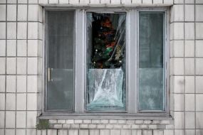 Последствия российского обстрела Киева