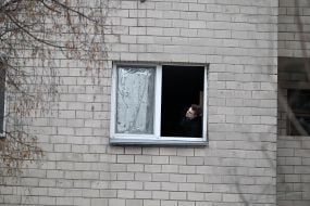 Последствия российского обстрела Киева