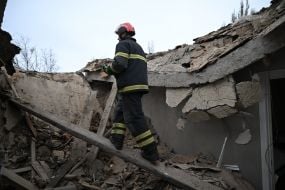 Наслідки російського обстрілу Києва