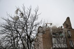 Наслідки російського обстрілу Києва