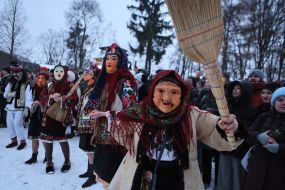 Народний обряд «Вашківецька Переберія»  в Музеї народної архітектури та побуту імені Климентія Шептицького у Львові