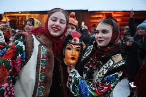 Народний обряд «Вашківецька Переберія»  в Музеї народної архітектури та побуту імені Климентія Шептицького у Львові