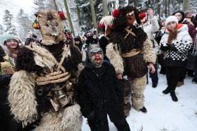 Народний обряд «Вашківецька Переберія»  в Музеї народної архітектури та побуту імені Климентія Шептицького у Львові